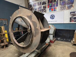 ventilador para exhaustor